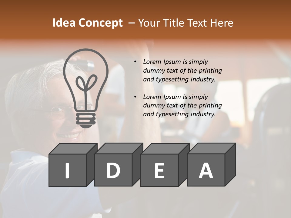 Center Group Fit PowerPoint Template