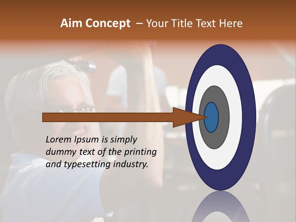 Center Group Fit PowerPoint Template