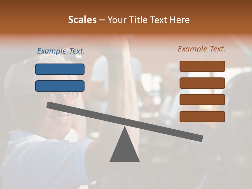 Center Group Fit PowerPoint Template