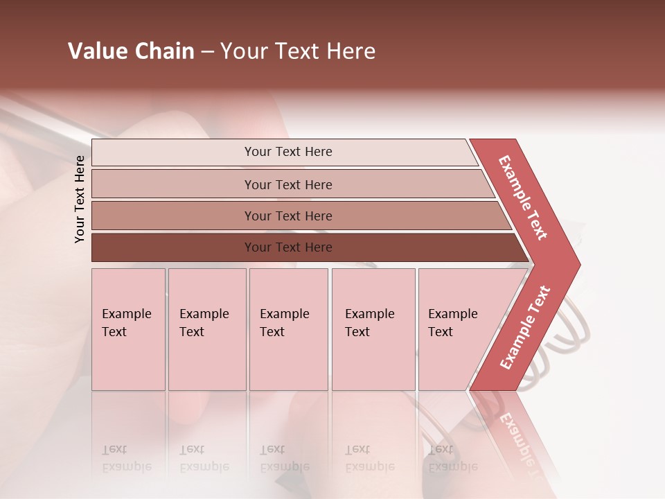 Spiral Message Male PowerPoint Template