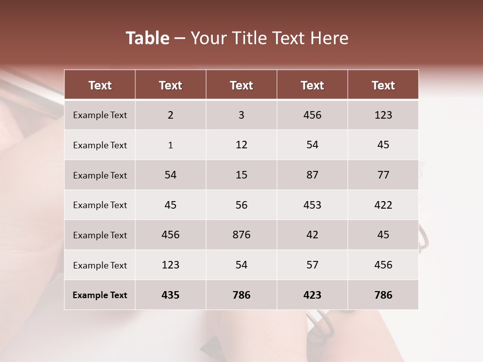 Spiral Message Male PowerPoint Template