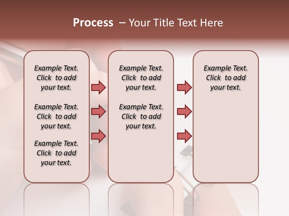 Spiral Message Male PowerPoint Template
