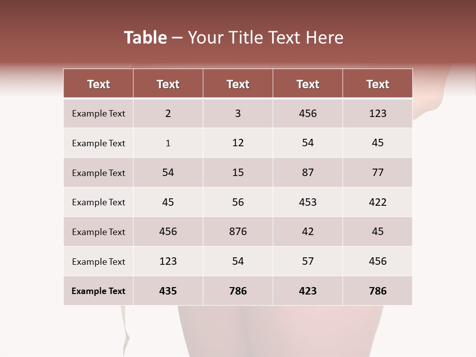 Tape Nature Isolated PowerPoint Template