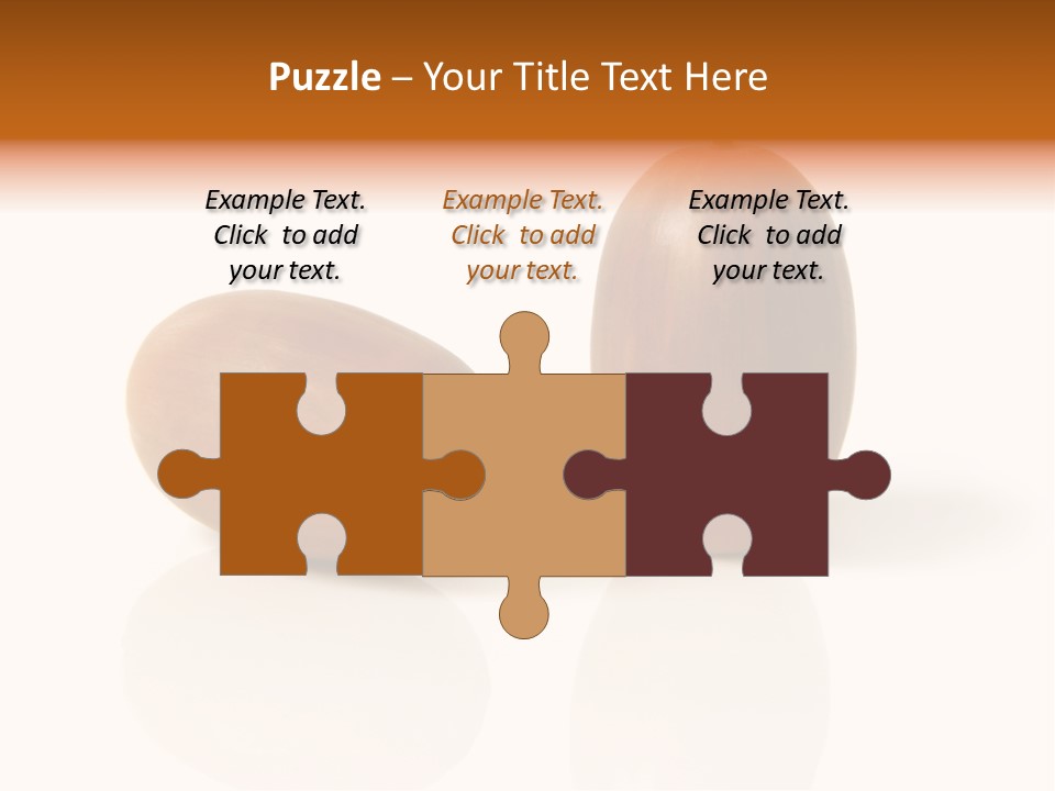 Shell September Nut PowerPoint Template