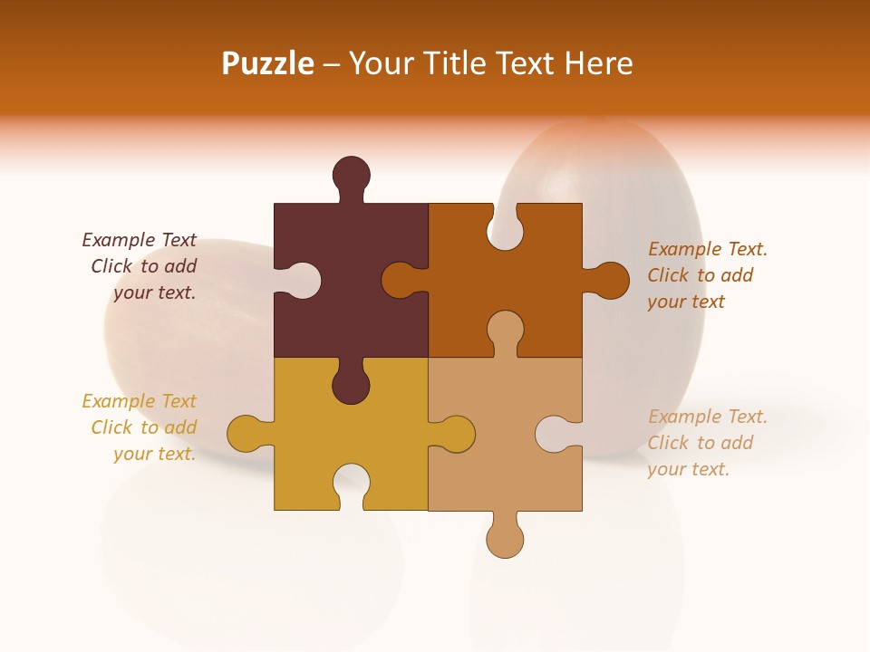 Shell September Nut PowerPoint Template