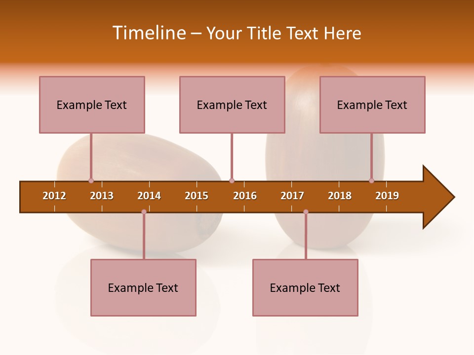 Shell September Nut PowerPoint Template