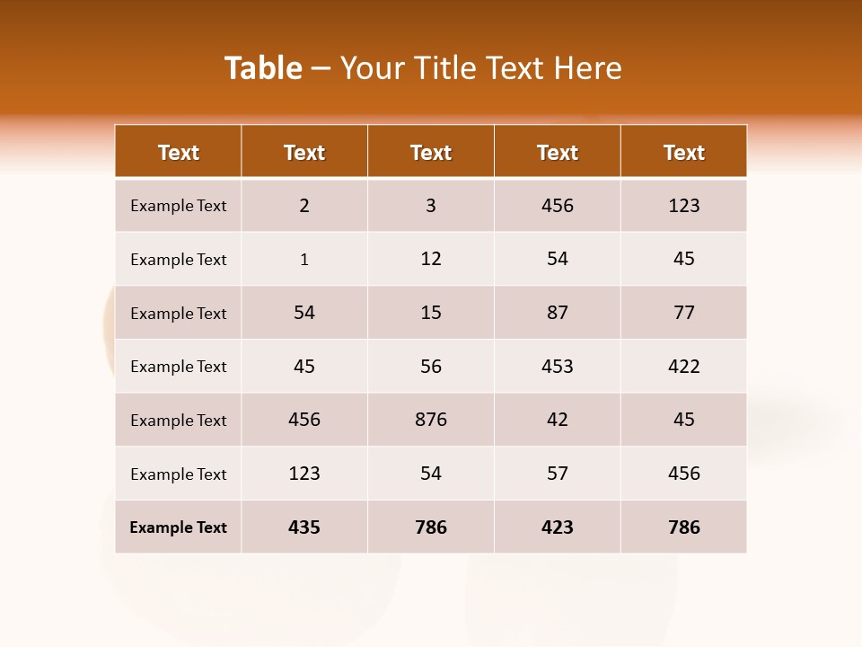Shell September Nut PowerPoint Template