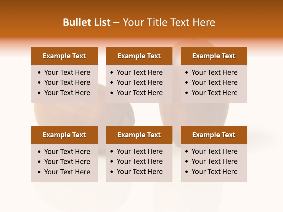 Shell September Nut PowerPoint Template