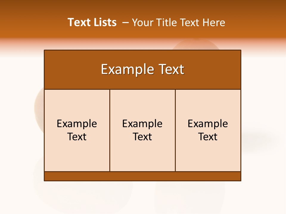 Shell September Nut PowerPoint Template