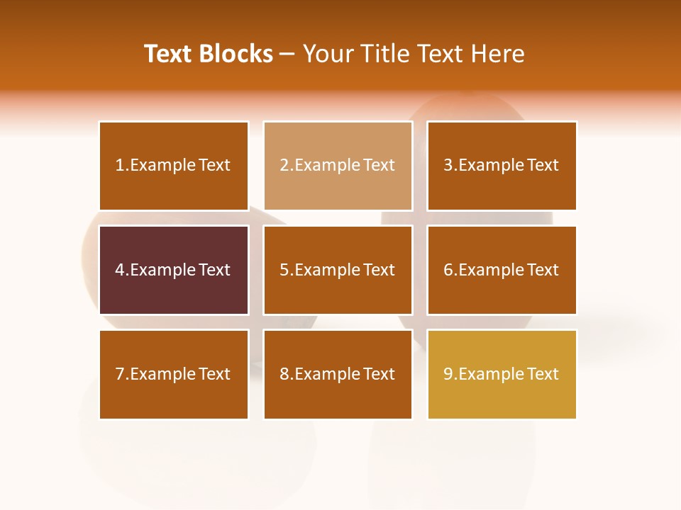 Shell September Nut PowerPoint Template