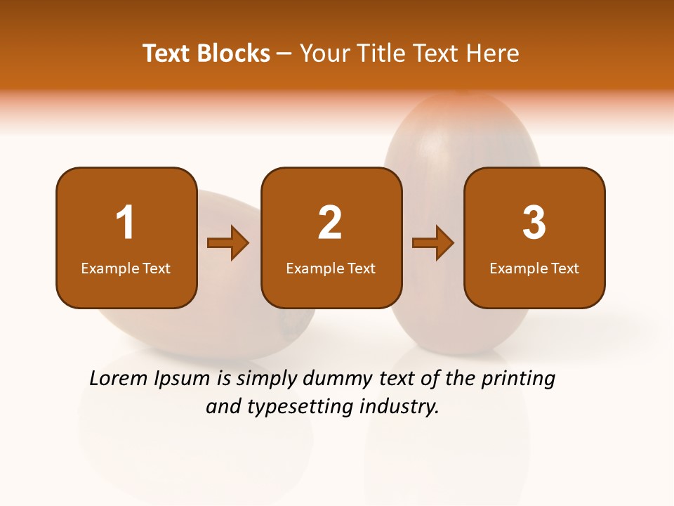 Shell September Nut PowerPoint Template