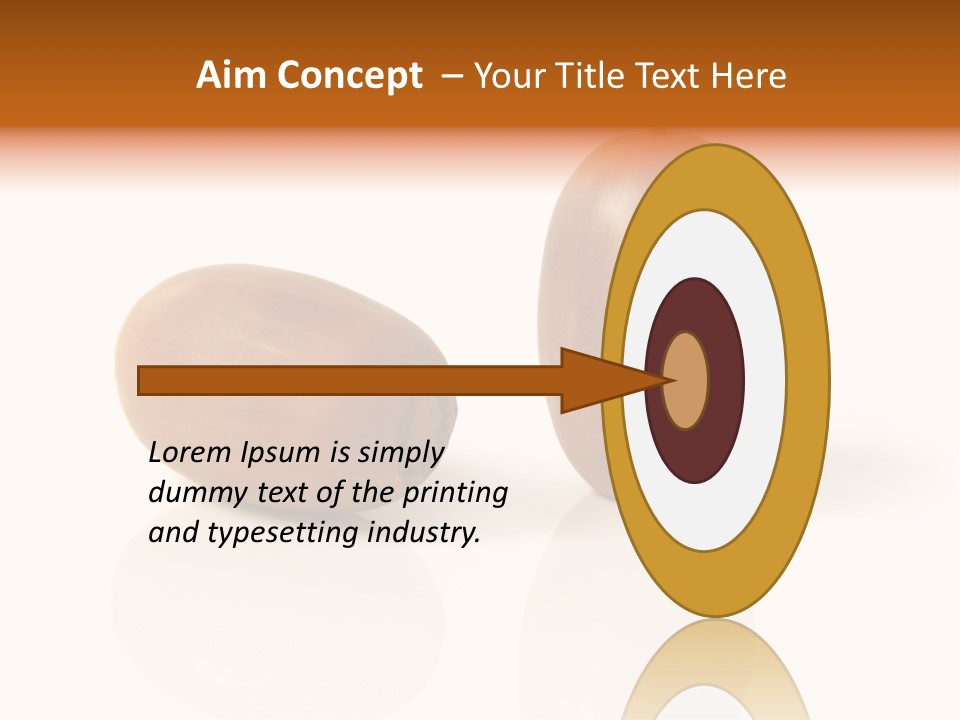Shell September Nut PowerPoint Template