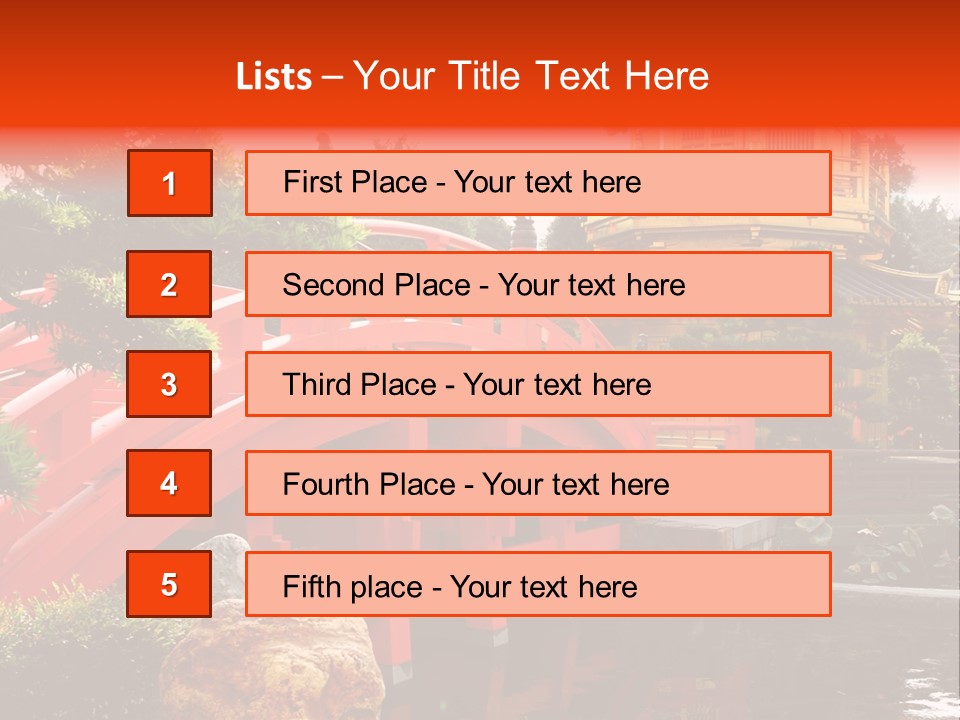 Bridge Harmony Zen PowerPoint Template