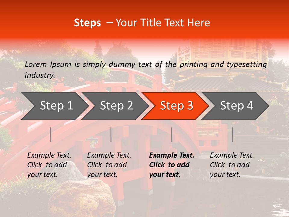 Bridge Harmony Zen PowerPoint Template
