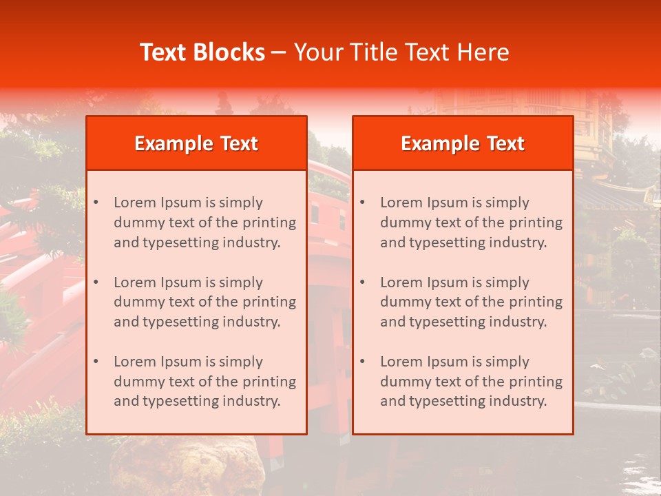 Bridge Harmony Zen PowerPoint Template