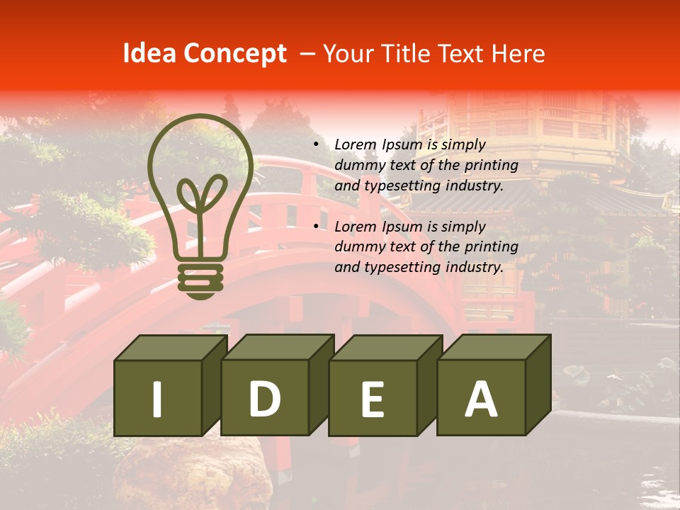 Bridge Harmony Zen PowerPoint Template