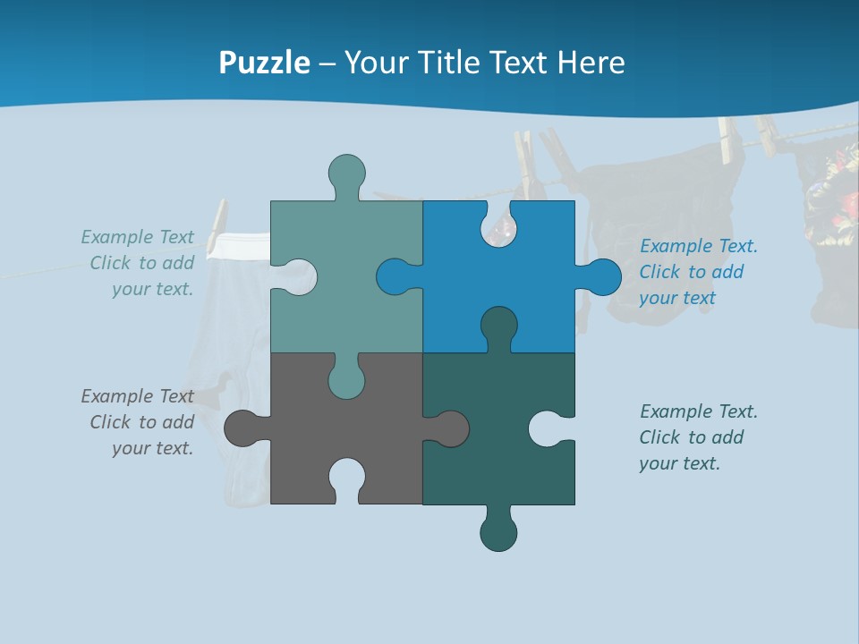 Cotton Funny Black PowerPoint Template