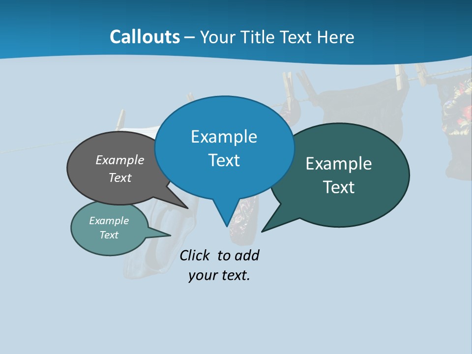 Cotton Funny Black PowerPoint Template