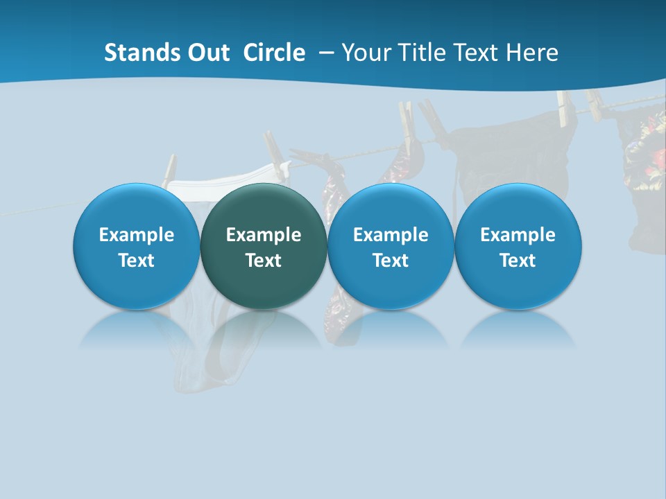 Cotton Funny Black PowerPoint Template