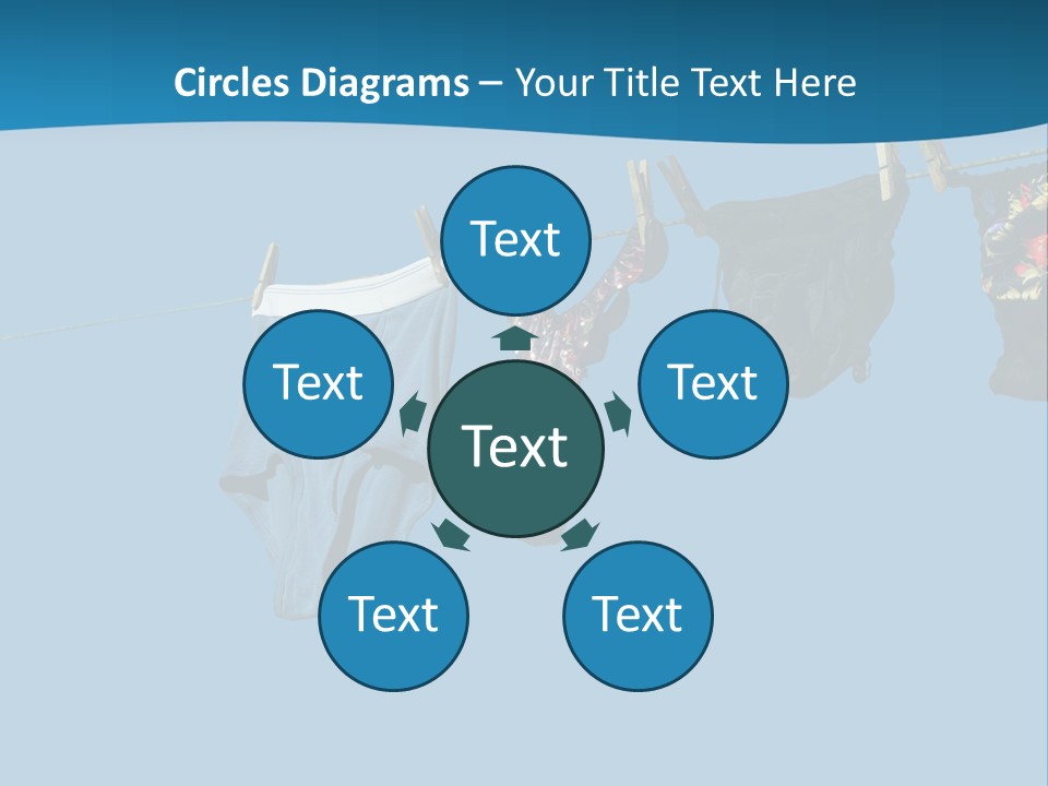 Cotton Funny Black PowerPoint Template