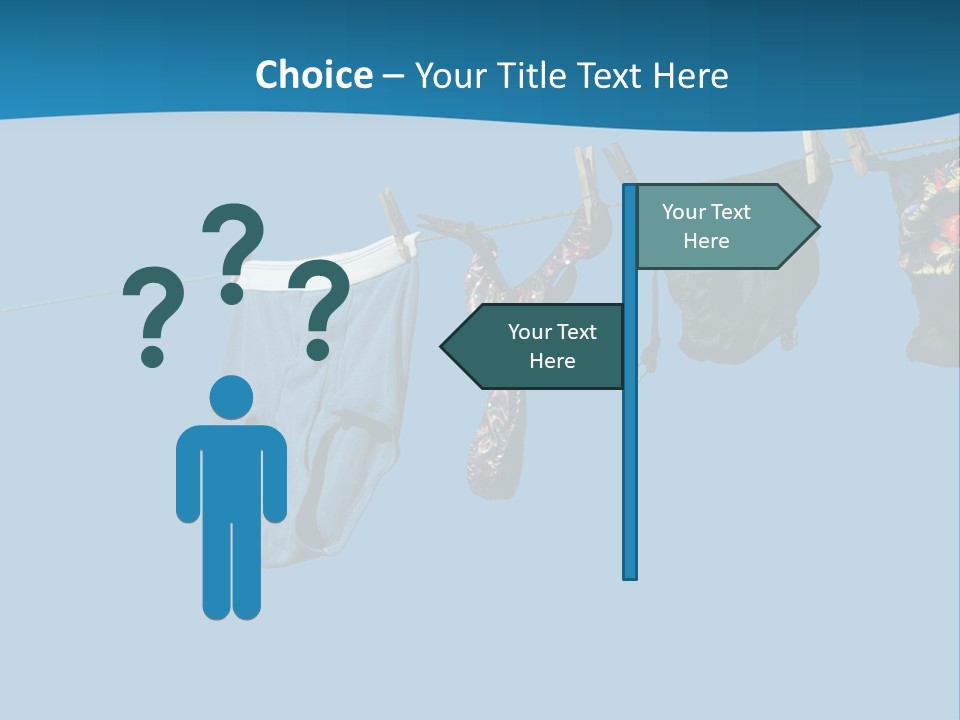 Cotton Funny Black PowerPoint Template