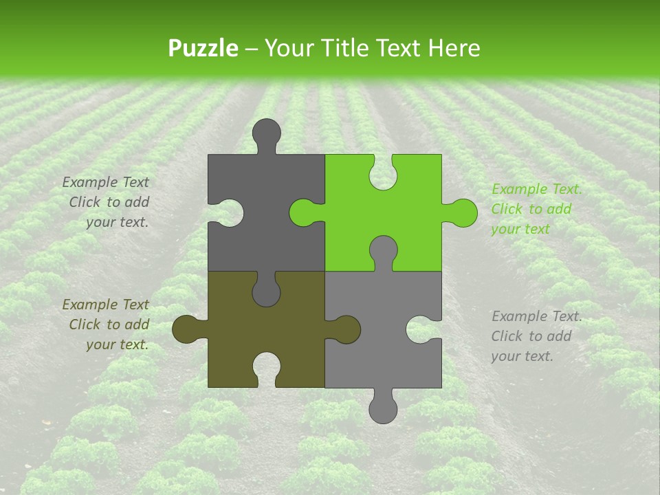 Natural Farming Field PowerPoint Template