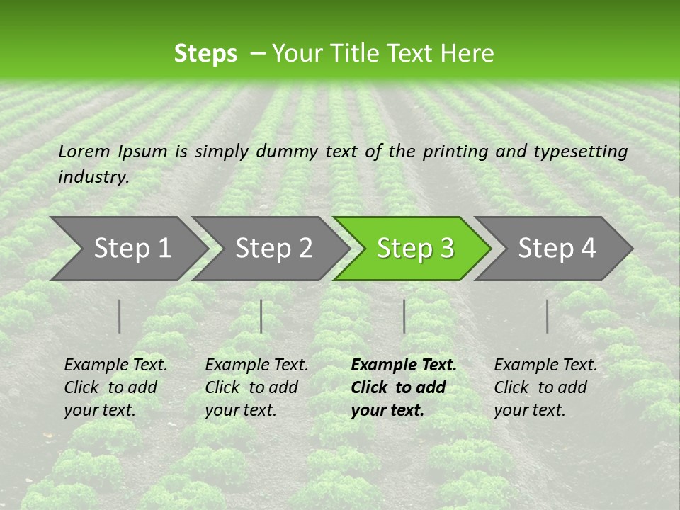 Natural Farming Field PowerPoint Template