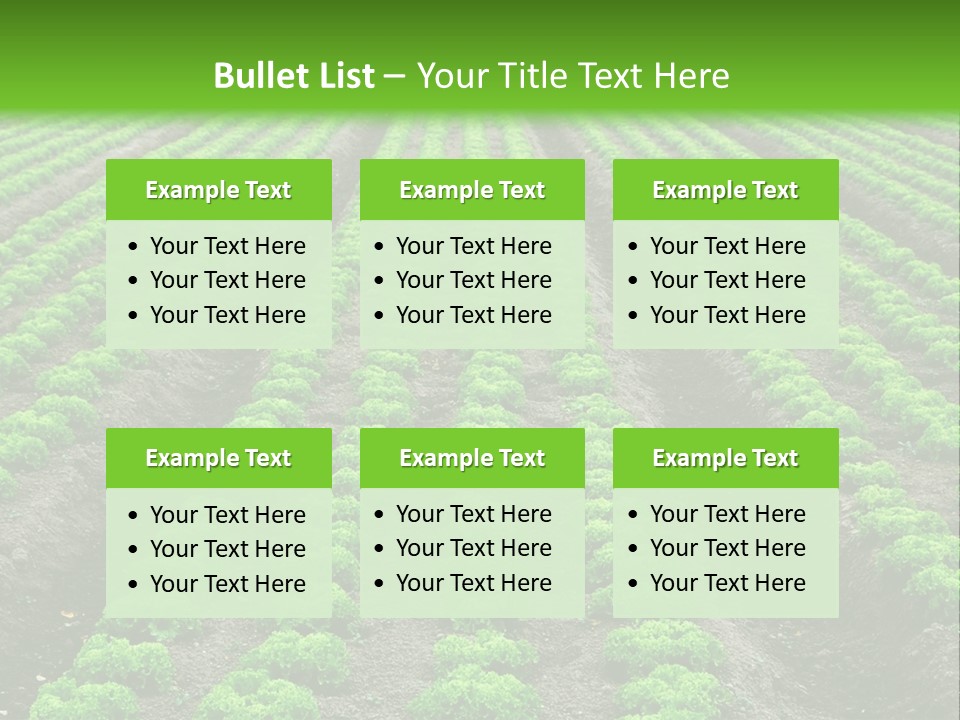 Natural Farming Field PowerPoint Template