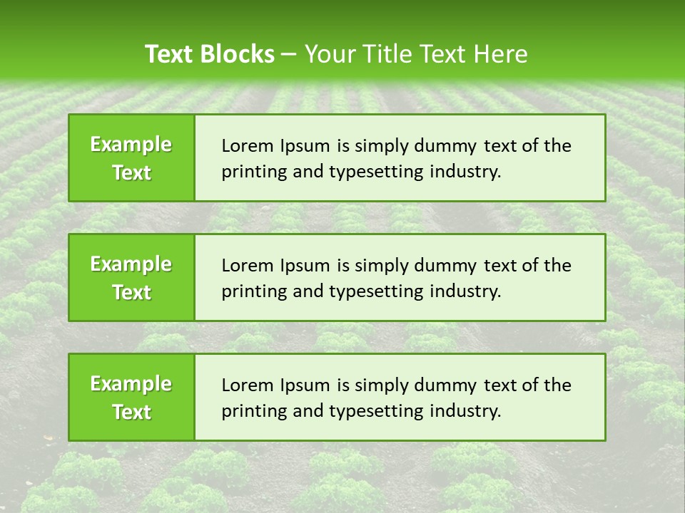 Natural Farming Field PowerPoint Template