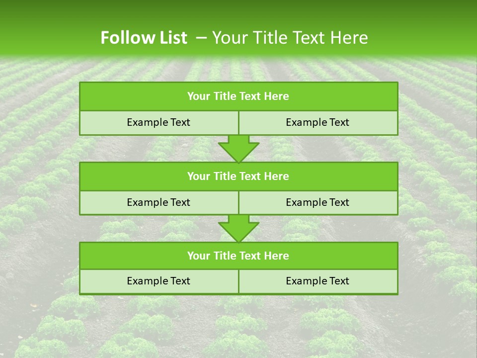 Natural Farming Field PowerPoint Template