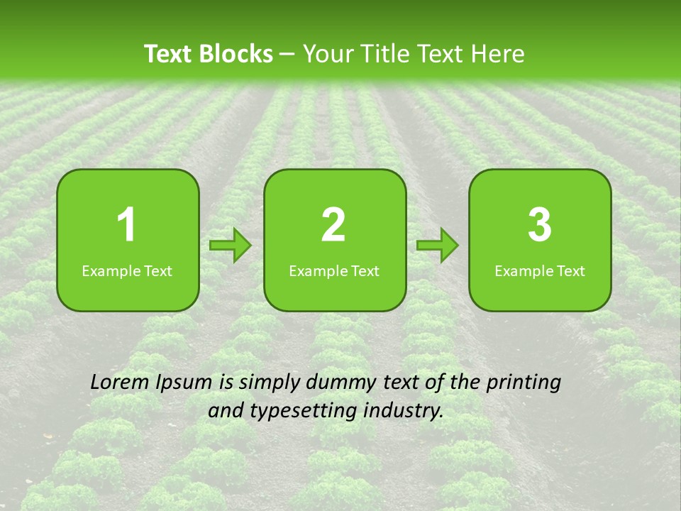 Natural Farming Field PowerPoint Template