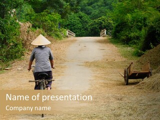 Rice Travel Valley PowerPoint Template