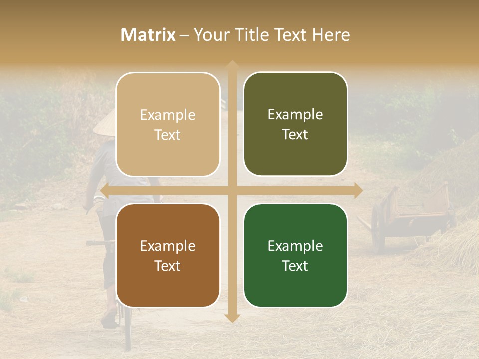 Rice Travel Valley PowerPoint Template