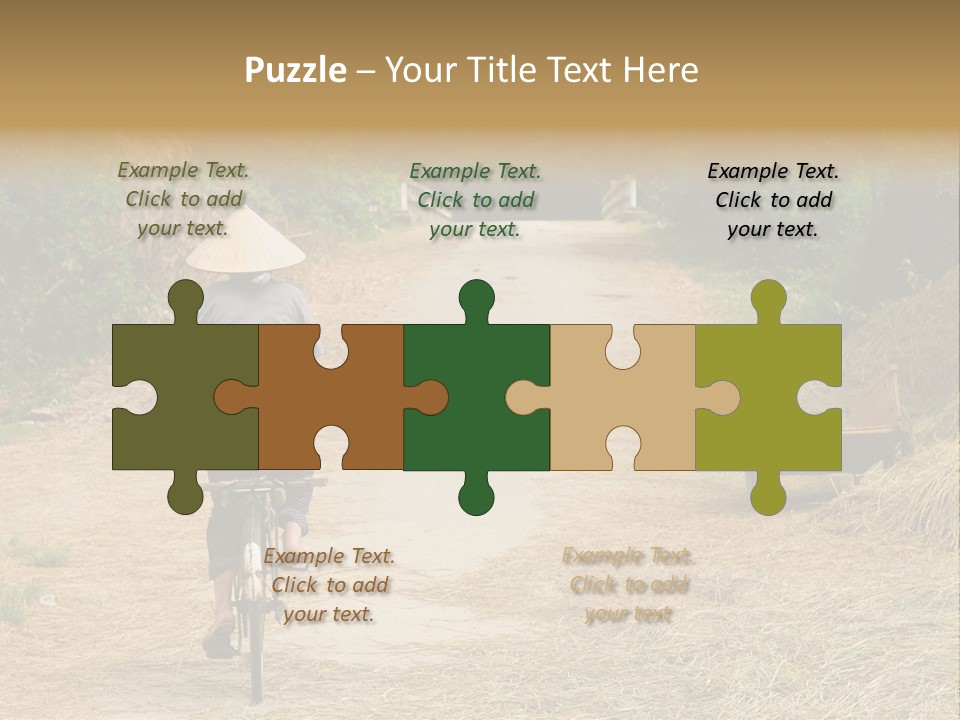 Rice Travel Valley PowerPoint Template