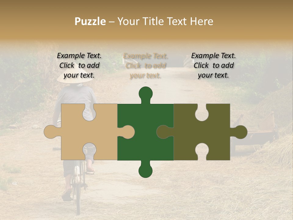 Rice Travel Valley PowerPoint Template