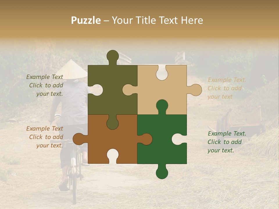 Rice Travel Valley PowerPoint Template