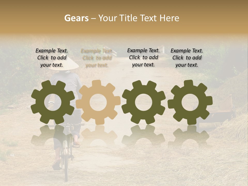 Rice Travel Valley PowerPoint Template