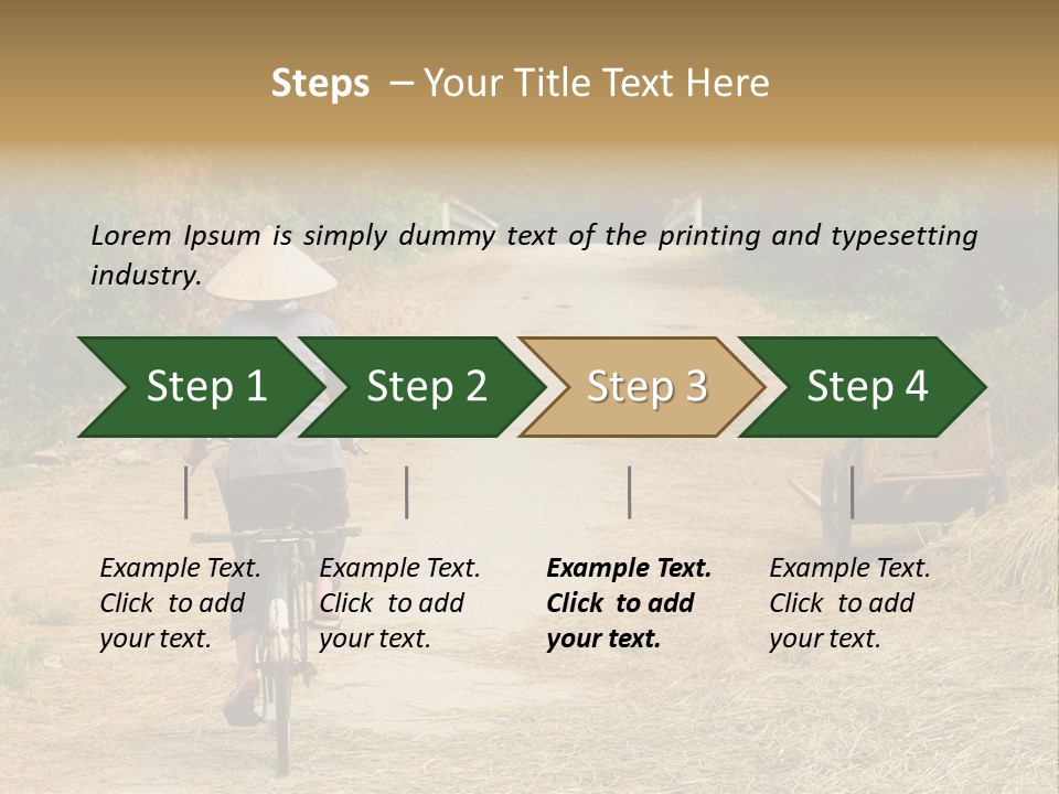 Rice Travel Valley PowerPoint Template