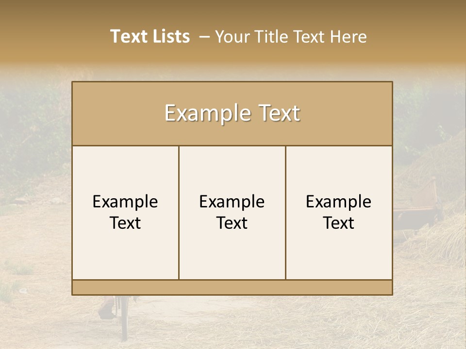 Rice Travel Valley PowerPoint Template