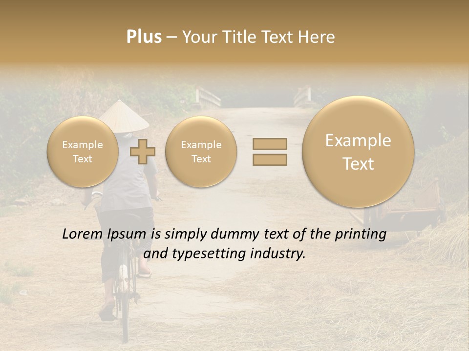 Rice Travel Valley PowerPoint Template