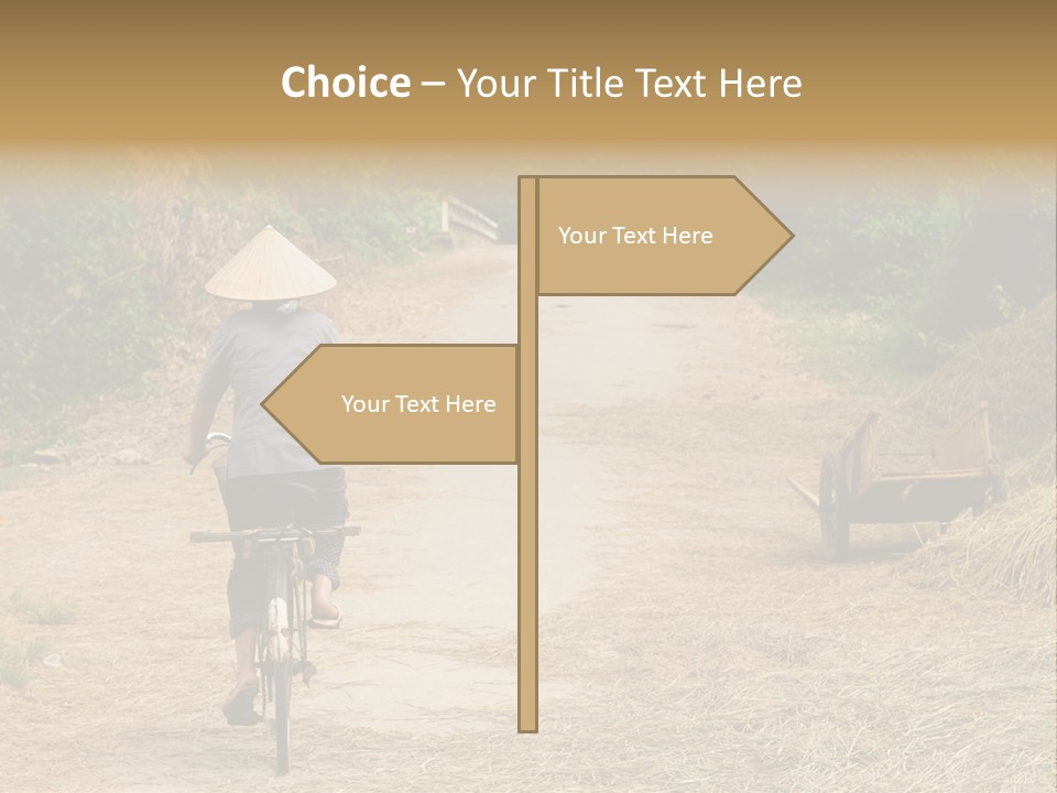 Rice Travel Valley PowerPoint Template