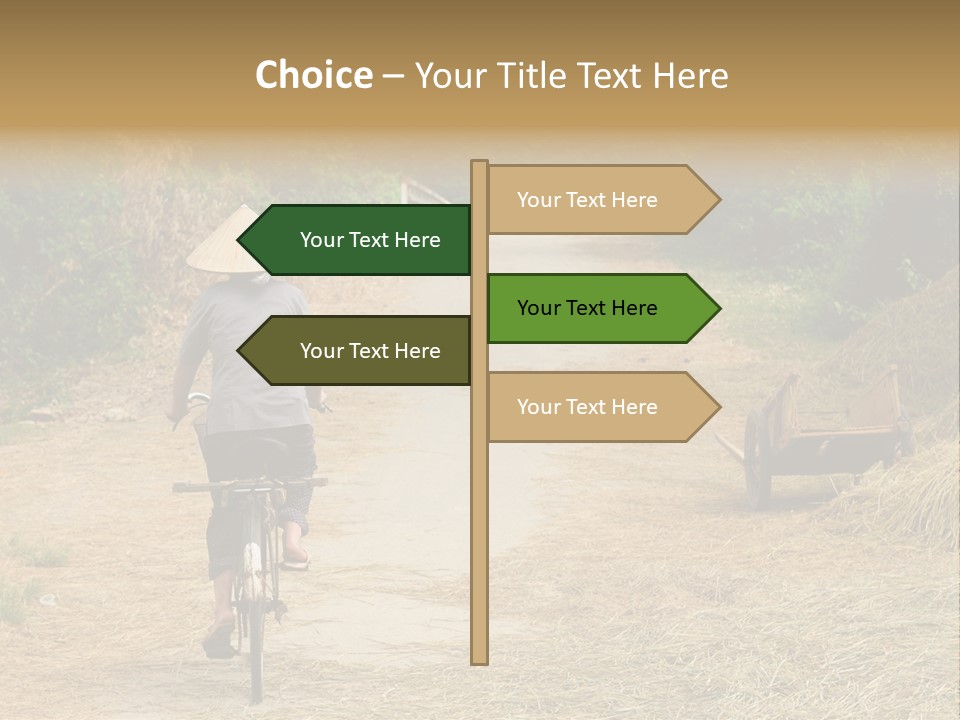 Rice Travel Valley PowerPoint Template