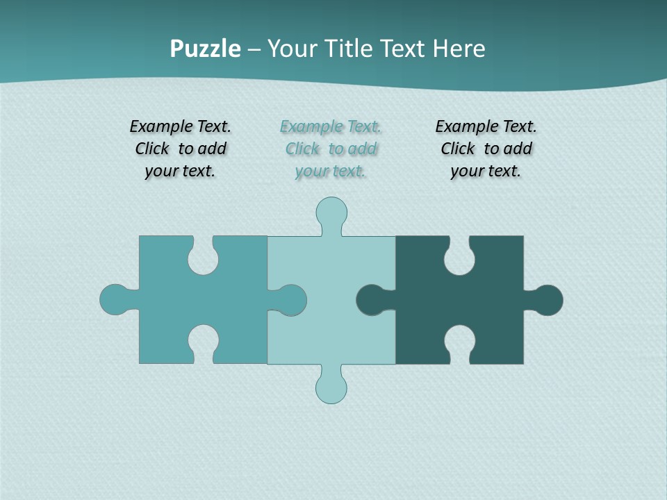 Turquoise Art Abstract PowerPoint Template