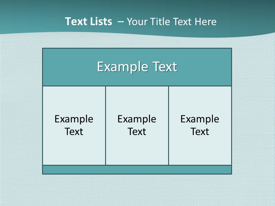 Turquoise Art Abstract PowerPoint Template