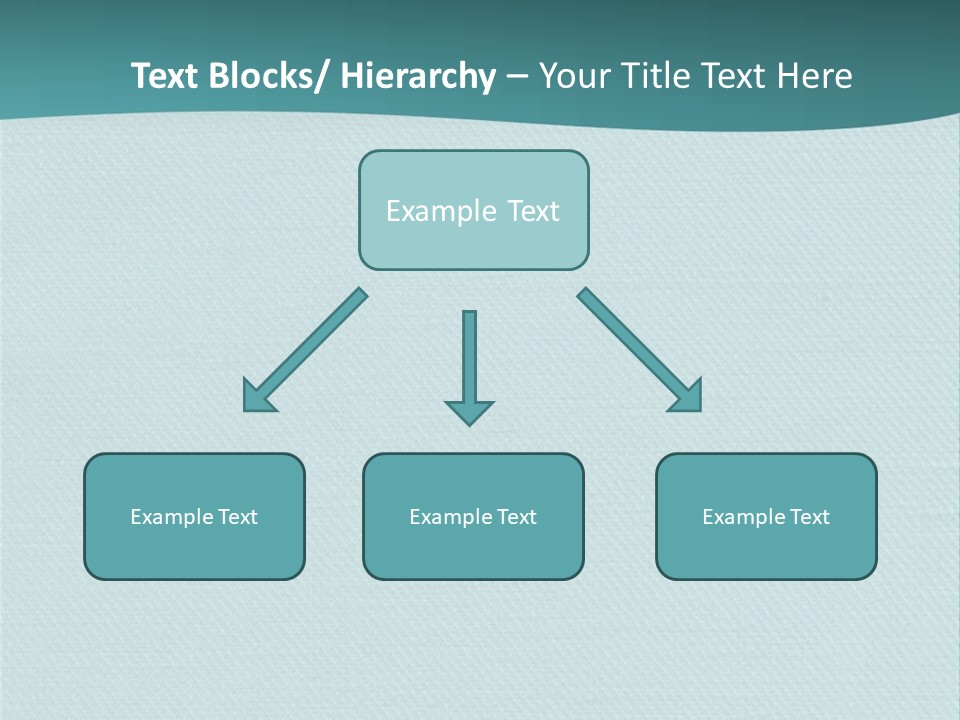 Turquoise Art Abstract PowerPoint Template
