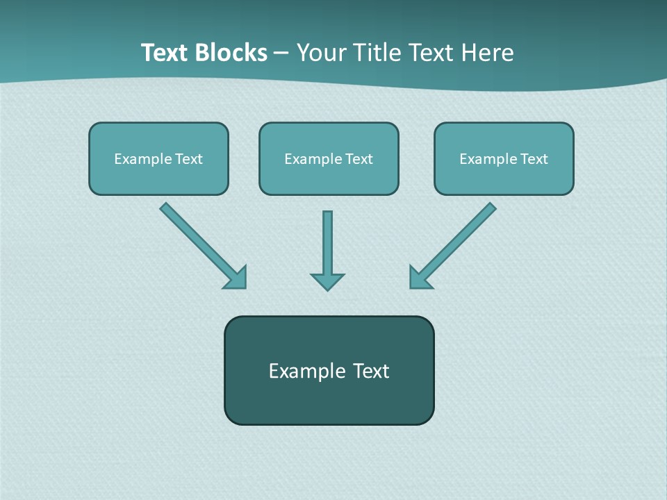 Turquoise Art Abstract PowerPoint Template