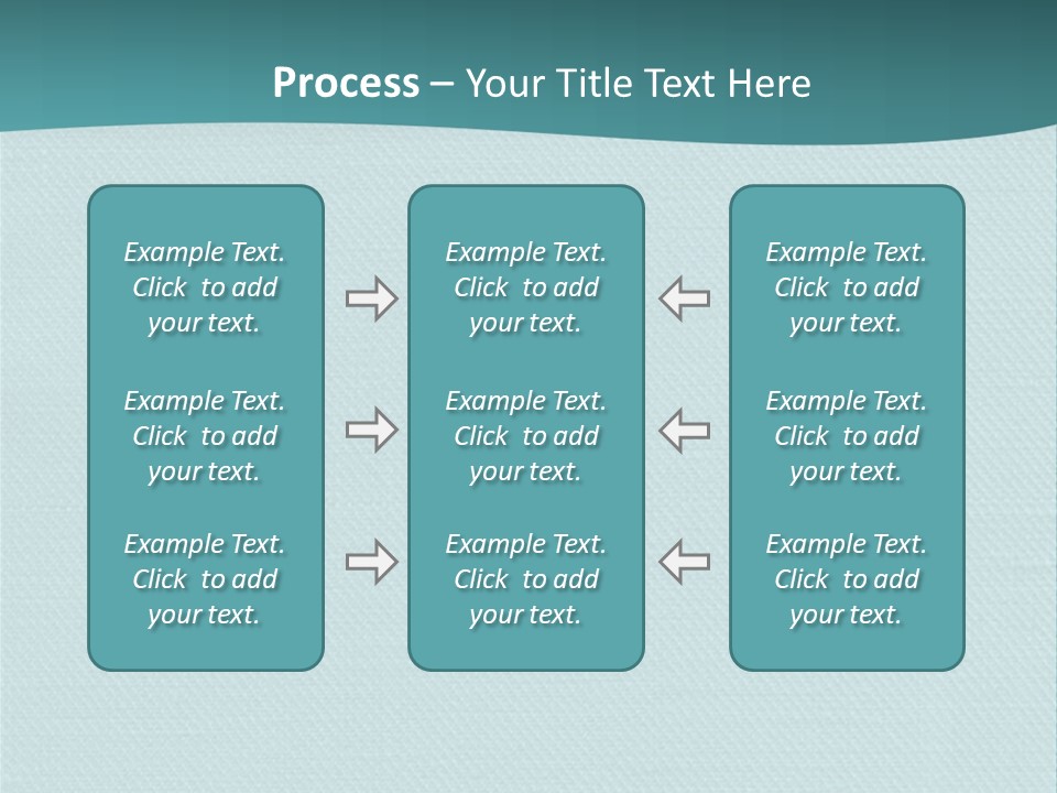 Turquoise Art Abstract PowerPoint Template