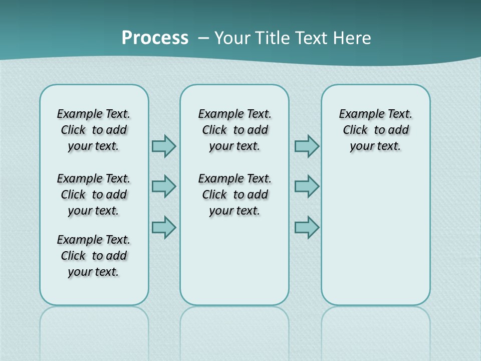Turquoise Art Abstract PowerPoint Template