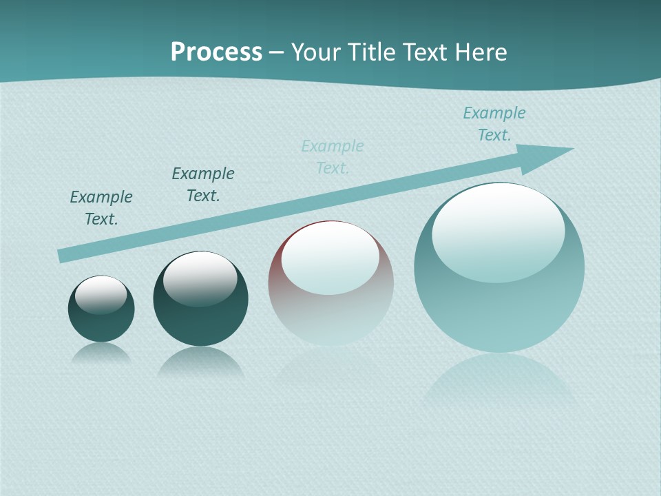 Turquoise Art Abstract PowerPoint Template