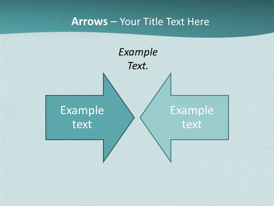 Turquoise Art Abstract PowerPoint Template
